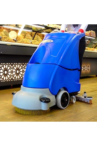 Cleanvac B 4501 Akülü Zemin Temizleme Makinesi