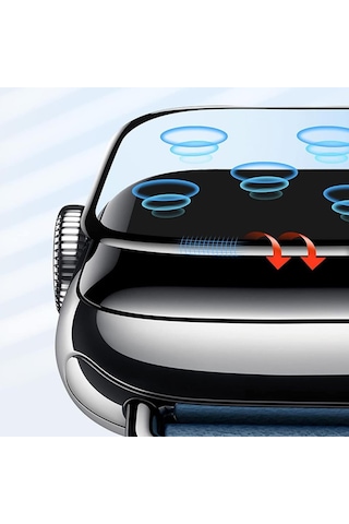 Huawei Watch D2 Ekran Koruyucu Flexıble Tam Kapama