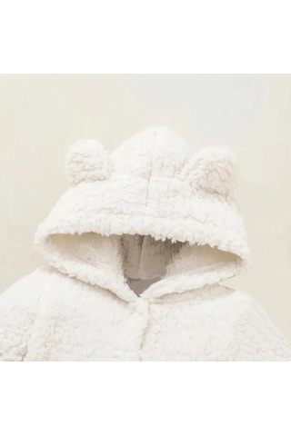 Mai Perla Peluş Welsoft Bebek Tulum Mai001 Beyaz