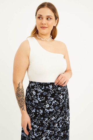 Myline Tek Omuz Crop Top (543781176)