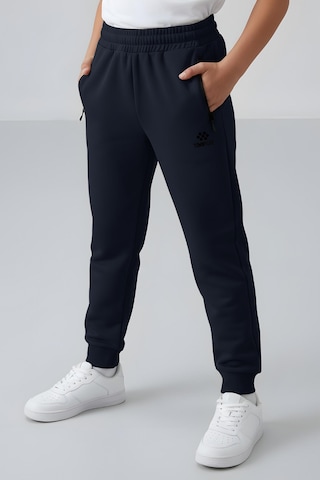 Tommylife Lacivert Erkek Çocuk Jogger Fermuarlı Cep Standart Kalıp Manşetli Eşofman Alt - 64042 Lacivert