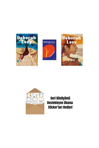 Ağustos Mavisi + Gayrimenkul + Her Şeyi Gören Adam + Okuma Sticker'ları