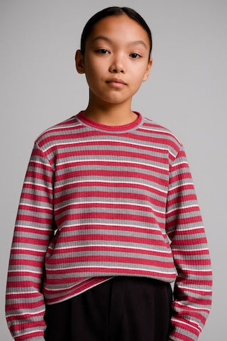 Esila Kids Kız Çocuk Body Pamuklu Çizgili Uzun Kollu 4-9 Yaş Çok Renkli