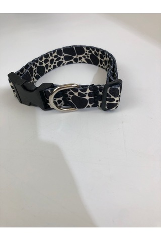 Mita Ayarlanabilir Köpek Boyun Tasması Dalmaçyalı Siyah&beyaz