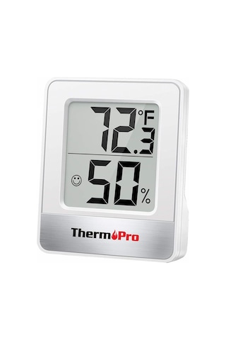 ThermoPro TP49W Mini İç Mekan Dijital Sıcaklık ve Nem Ölçer Termometre - T08648