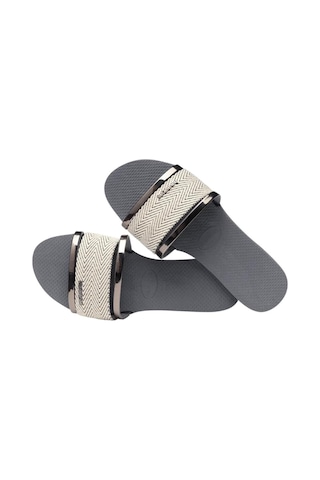 Havaianas You Trancoso Premium Steel Grey Gümüş Kadın Terlik Gri