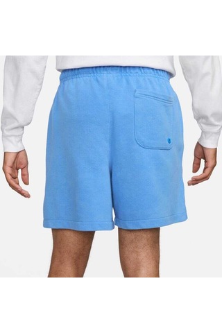 Club Fleece Short Fine 2.0 Bol Kesim Mavi Erkek Şort Mavi