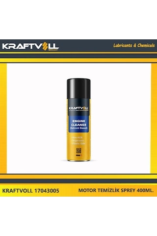 Kraftvoll-17043005 Motor Temizleme Sprey - Solvent 400ml