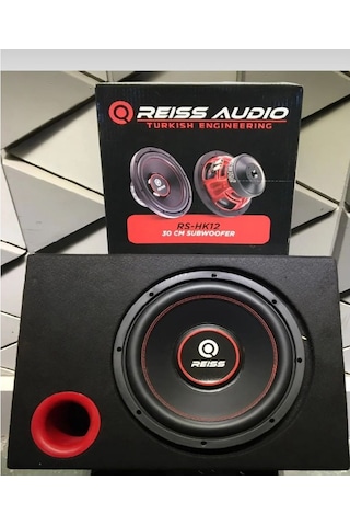 Reiss Audio Rs-hk12 30 Cm Subwoofer Bas 1450 Watt 450 Rms Kabinli