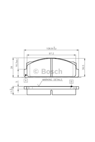 Tofaş Doğan Slx Şahin Kartal Ön Fren Balatası Bosch