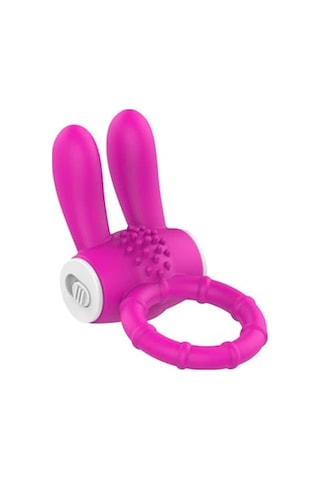 Hızlı Express Pretty Love Protect Silicone Rabbit Güçlü Titreşimli Penis Halkası