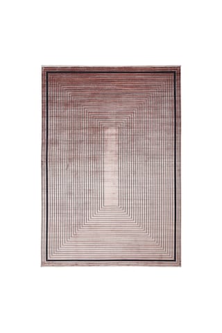 Dolce Vita Halı Donna 8255 Antique Copper Modern Salon Halısı Kırmızı