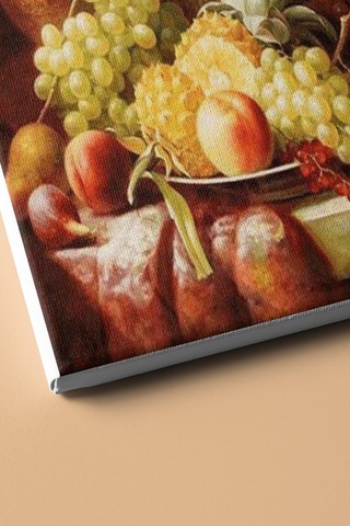Webstyle Sayılarla Boyama Seti Kasnaklı Meyve Ziyafeti 50 X 65 Cm