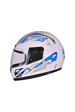 Motosiklet Tam Kapalı Boğazlı Boyun Derili Kask Camı