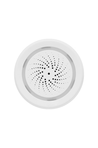 Shineyee Tuya Wifi Akıllı 3'ü 1 Alarm: Sesli Işıkli Sinyal, Sicaklık-nem Sensörü, Alexa/google Home Desteği, 100db, Çift Besleme