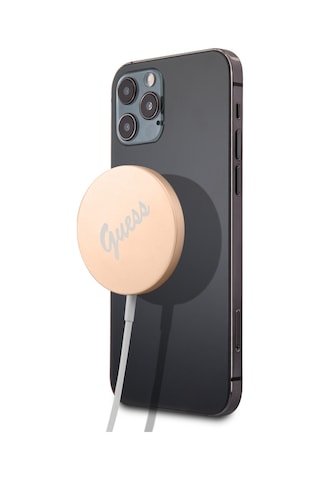 Type-c Magsafe Şarj Cihazı Guess Kablosuz Hızlı Şarj Özellikli Kablo 15w