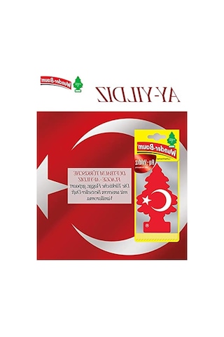 Ay-yıldız Temalı Oto Kokusu, Ferahlatıcı Aroma İle Araç İçi Hava Temizleyici