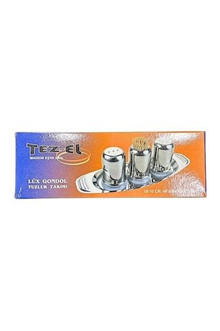 Küçük Metal Tuzluk Takımı Belirtilmemiş