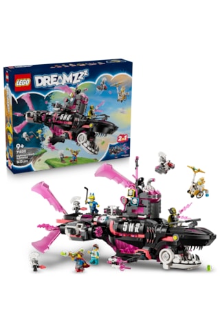 LEGO® DREAMZzz™ Kabus Köpek Balığı Denizaltısı 71500 - 9 Yaş ve Üzeri Çocuklar için Yaratıcı Oyuncak Yapım Seti (1413 Parça)