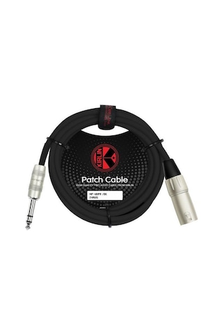 Kirlin Mp-483Prbk Xlr M - 1/4'' Trs 3 Metre Mikrofon Kablosu