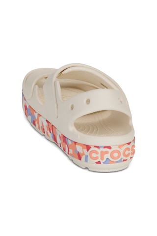 Crocs Crocband Cruıser Glow Confettı Band Kız Çocuk Sandalet 212528-2mk Krem