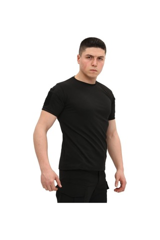 Terrien Premium Parça Unisex Moda Single Sword Bisiklet Yaka Kısa Kol Taktik T-shirt Çok Renkli