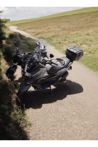 Honda Uyumlu Deflektör Rüzgar Saptırıcı Siperlik Şeffaf Motor Camı Cam Uzatma Model 2