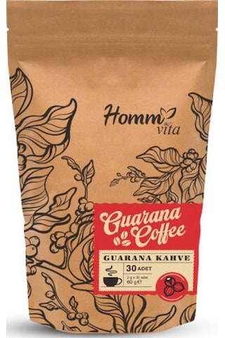 Homm Vita Guarana Kahve 30x2 Gr Homm Vita Guarana Kahve 30x2 Gr