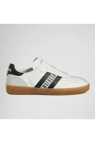 Sneaker Günlük Erkek Diğer 29204/cp A Bkku Bikkembergs Shoes Suede White Beyaz