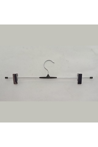 Ağırsoy 10 Adet Nikel Kaplı Mandallı, Galvaniz Teli, Etek Pantolon Askısı 40 Cm