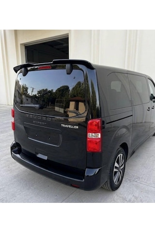 Citroen Jumpy 2018-2026 Bagaj Üstü Spoyler Rüzgarlık Boyasız Plastik