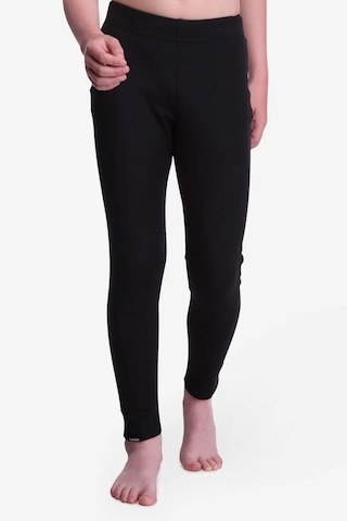 Çocuk Alt İçlik Beli Lastikli Likralı Esnek Siyah