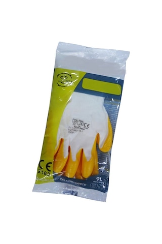 Pn7 Nitril Eldiven - Sarı 12 Çift