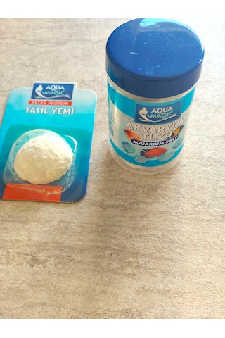 Evcil Hayvan Akvaryum Tuzu Ve Tatil Yemi