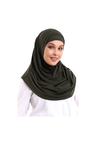 Yetişkin Pratik Eşarp Haki Renk