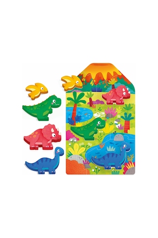 Headu Montessori My First Puzzle Dinosaurs