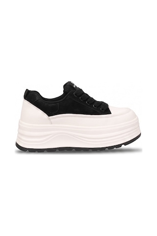 Ayakkabı Fuarı Elit Hml262-1102 Kadın Klasik Sneaker Siyah