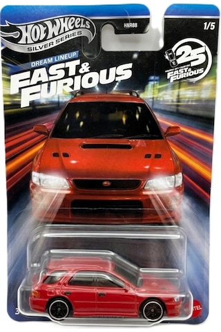 Hot Wheels Fast & Furious 1999 Subaru Impreza Jkx10 - Hnr88 Çok Renkli