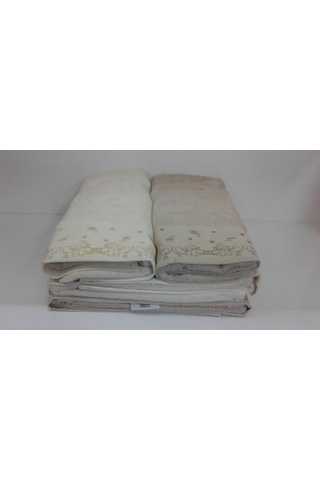 Soley Bambu Holly 4'lü Midi Havlu Set