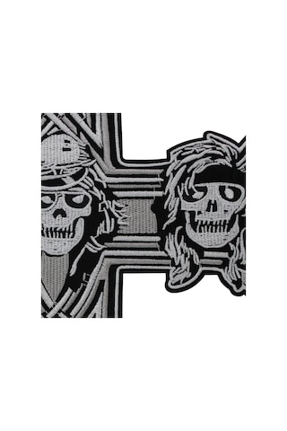 Dükkan Design Gotik İskelet Guns N Roses Patch/yama Renkli