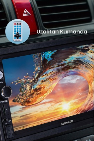 Goldmaster D-6016 Double Din Oto Teyp 3002167