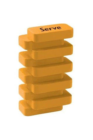 SERVE STEPS SİLGİ PASTEL 6LI PET