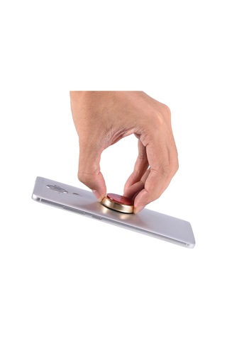 Moveevo Araç İçi Manyetik Telefon Tutucu - 360 Döner, Tek Elle Kullanım, Güçlü Tutma, Evrensel Uyum Altın Renk