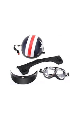 Padalink "modüler Motosiklet Kaskı - Çıkarılabilir Siperlik, Gözlük Ve Atkı İle Konforlu Sürüş"