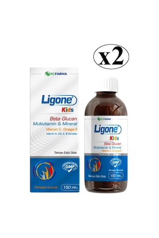Ligone Kids Multivitamin Şurup 2 x 150 ML