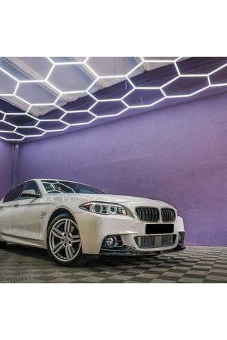 BMW 5 Serisi İçin Uyumlu F10 Ön Lip Piano Black