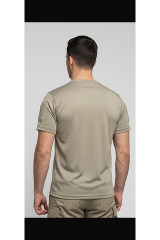 Urbamerteks Nano Cırtlı Tactical T-shirt Haki