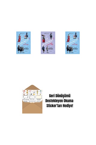 Üç Silahşörler 4 - Louise De La Valliere Ciltli + Üç Silahşörler 5 - Demir Maskeli Adam + Üç Silahşörler 4 - Louise De La Valliere + Okuma Sticker'ları