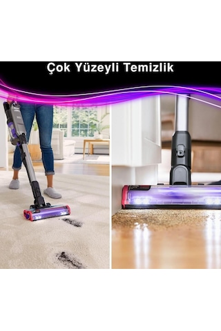 Black+Decker Summit Series BHFEA640WP-QW Pet Şarjlı Dikey Süpürge
