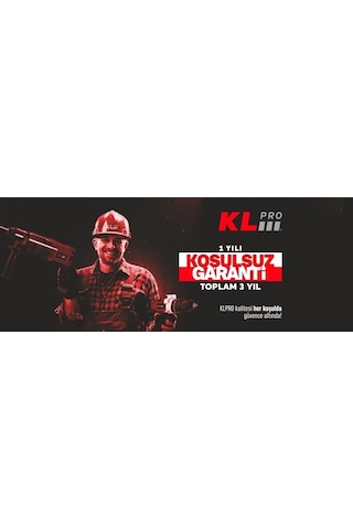 Klpro Klnm18-00 18Volt Prof. Şarjlı Matkap Solo/Aküsüz Tek Makine